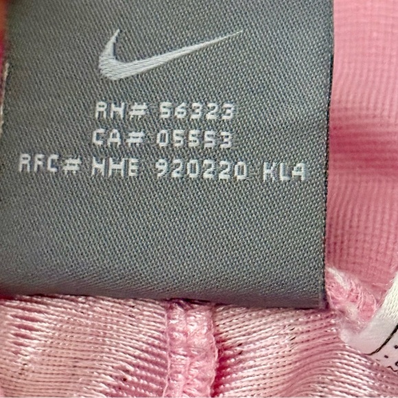 Nike Women’s Pink Track Pants XS Y2K Retro Athletic Joggers 9” Rise 29” Inseam - Picture 8 of 11